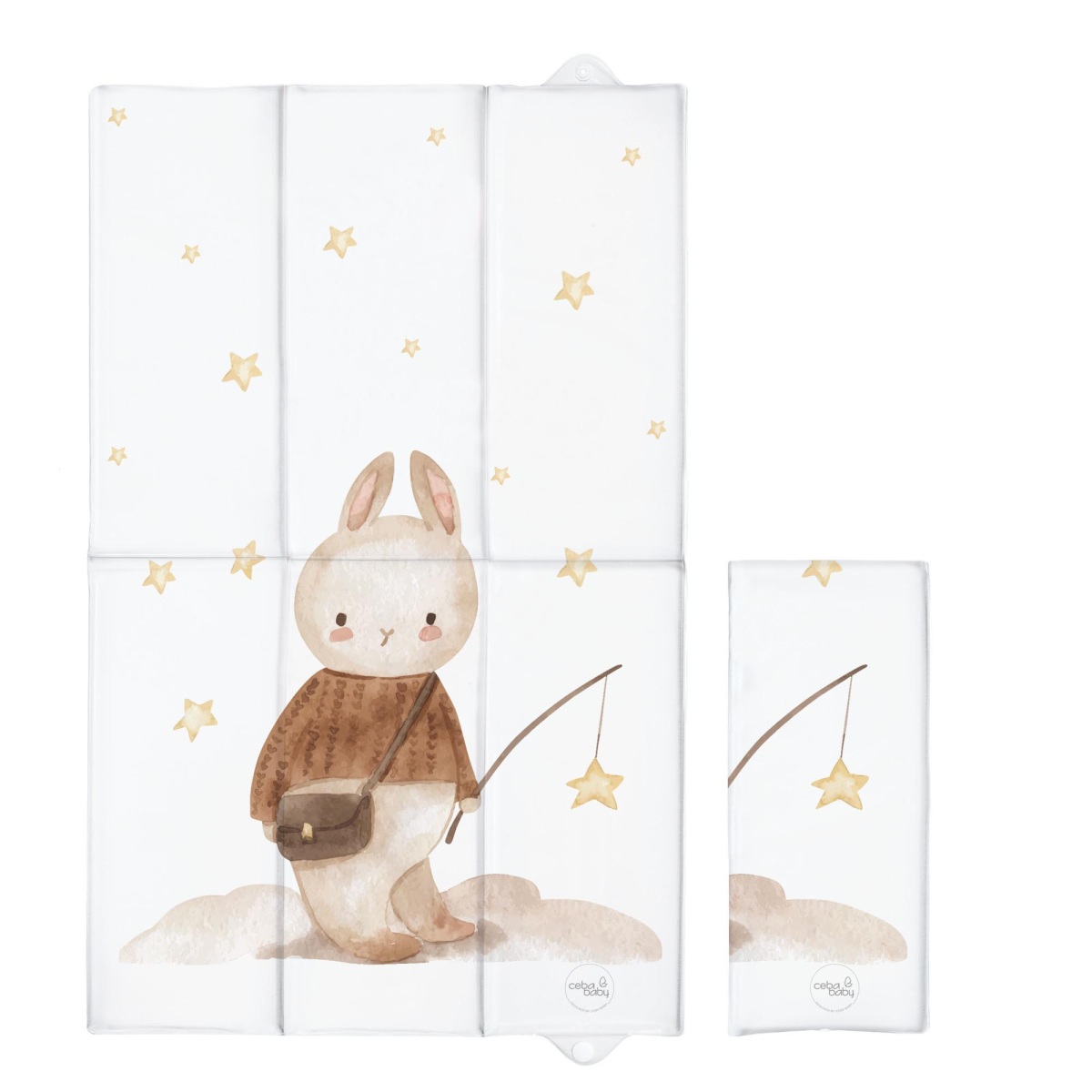 Ceba Podložka přebalovací cestovní (40x60) Basic - Bunny