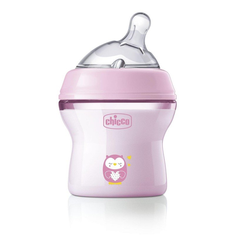 Chicco Láhev kojenecká Natural Feeling 150 ml dívka 0m+
