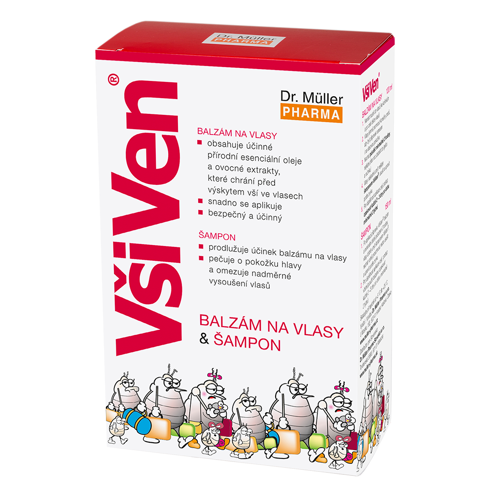 Dr. Müller VšiVen balzám na vlasy & šampon 120+150 ml