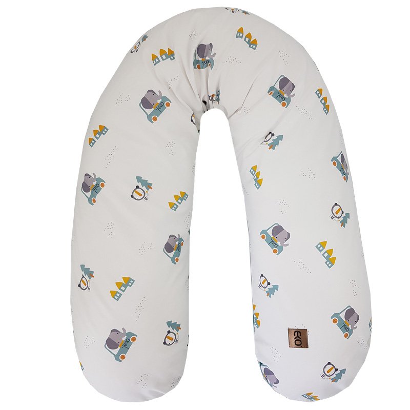 Eko Kojící polštář velvet Cars 180cm