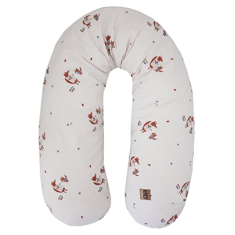 Eko Kojící polštář velvet Fox 180cm