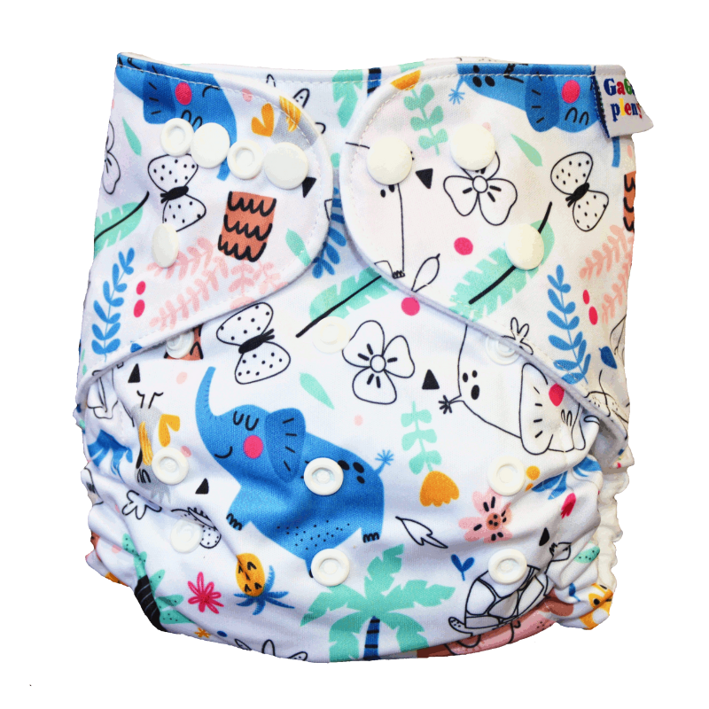 GaGa's pleny Látková plena AIO Omalovánky