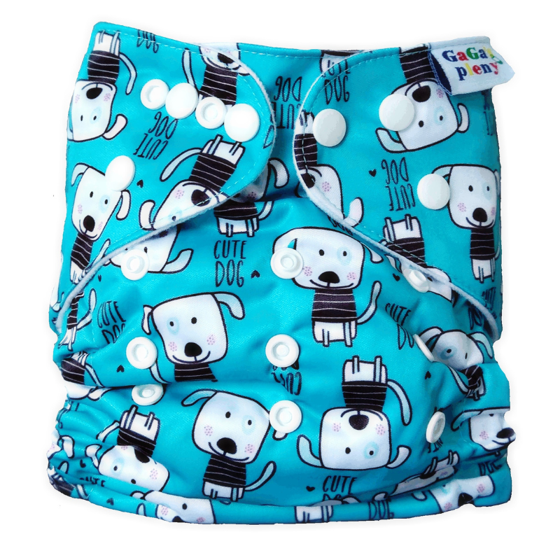 GaGa's pleny Látková plena AIO Pejsek