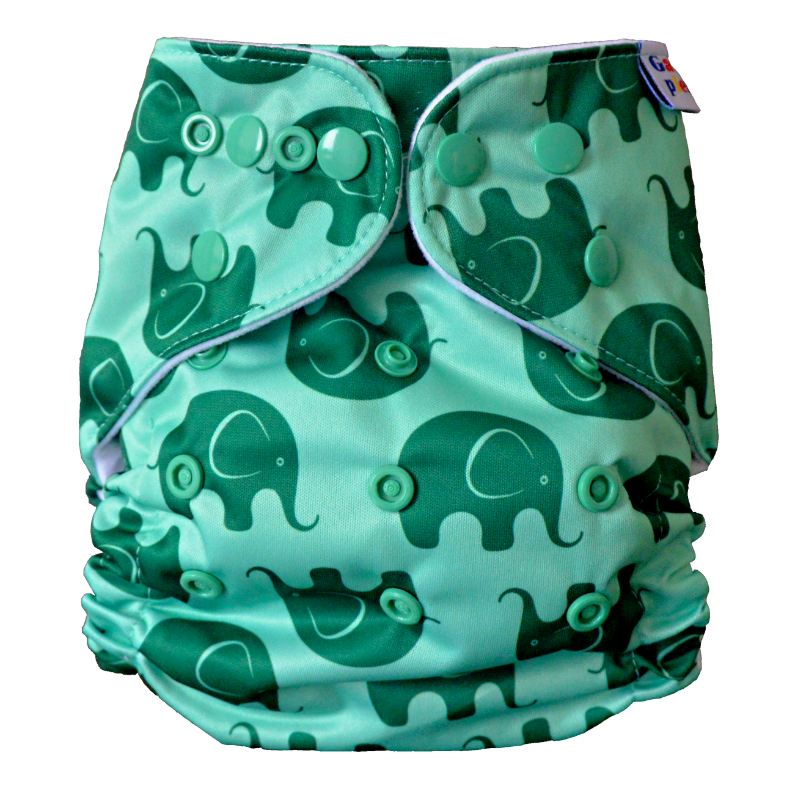 GaGa's pleny Látková plena AIO Slon