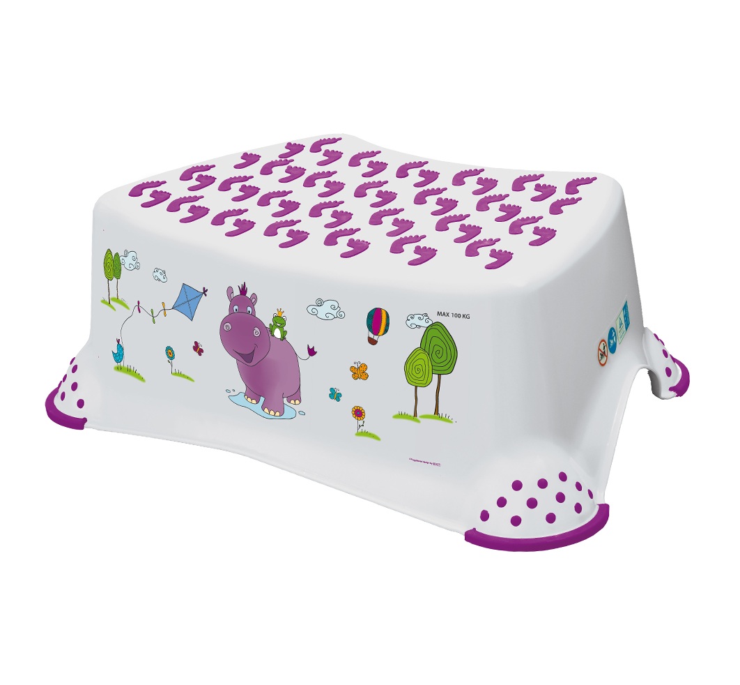 Keeeper Dětská stolička Hippo 1 ks bílá