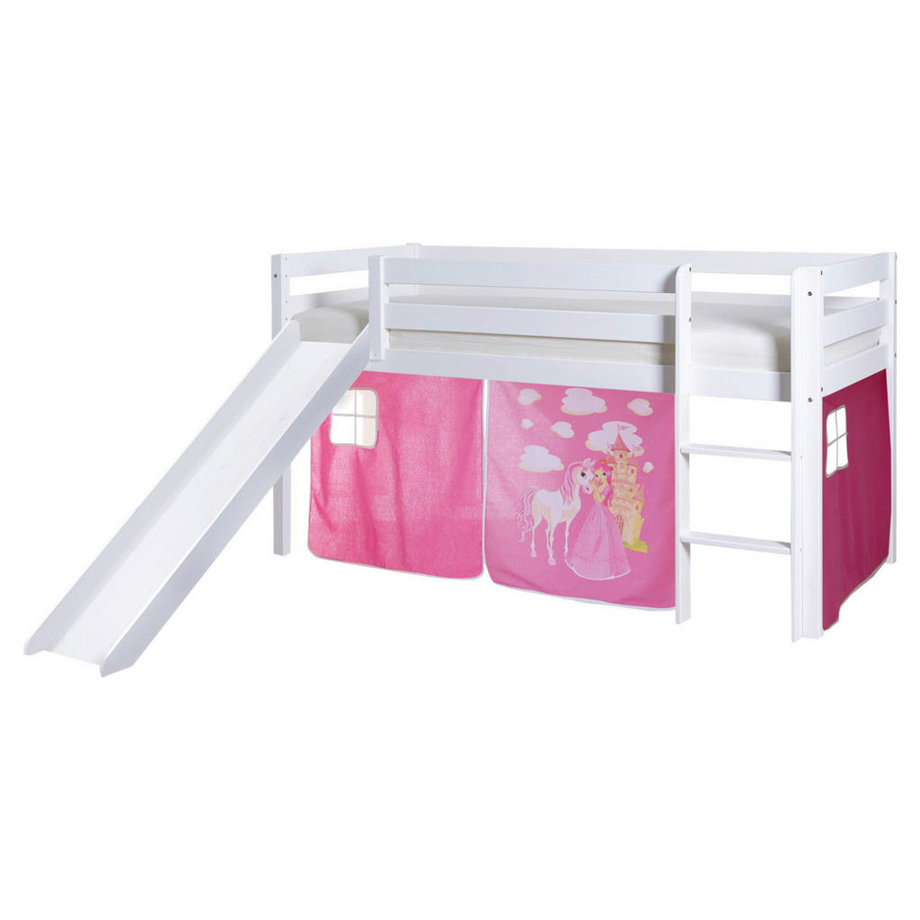 Livetastic POSTEL S PROSTOREM NA HRANÍ, 90/200 cm bílá, pink