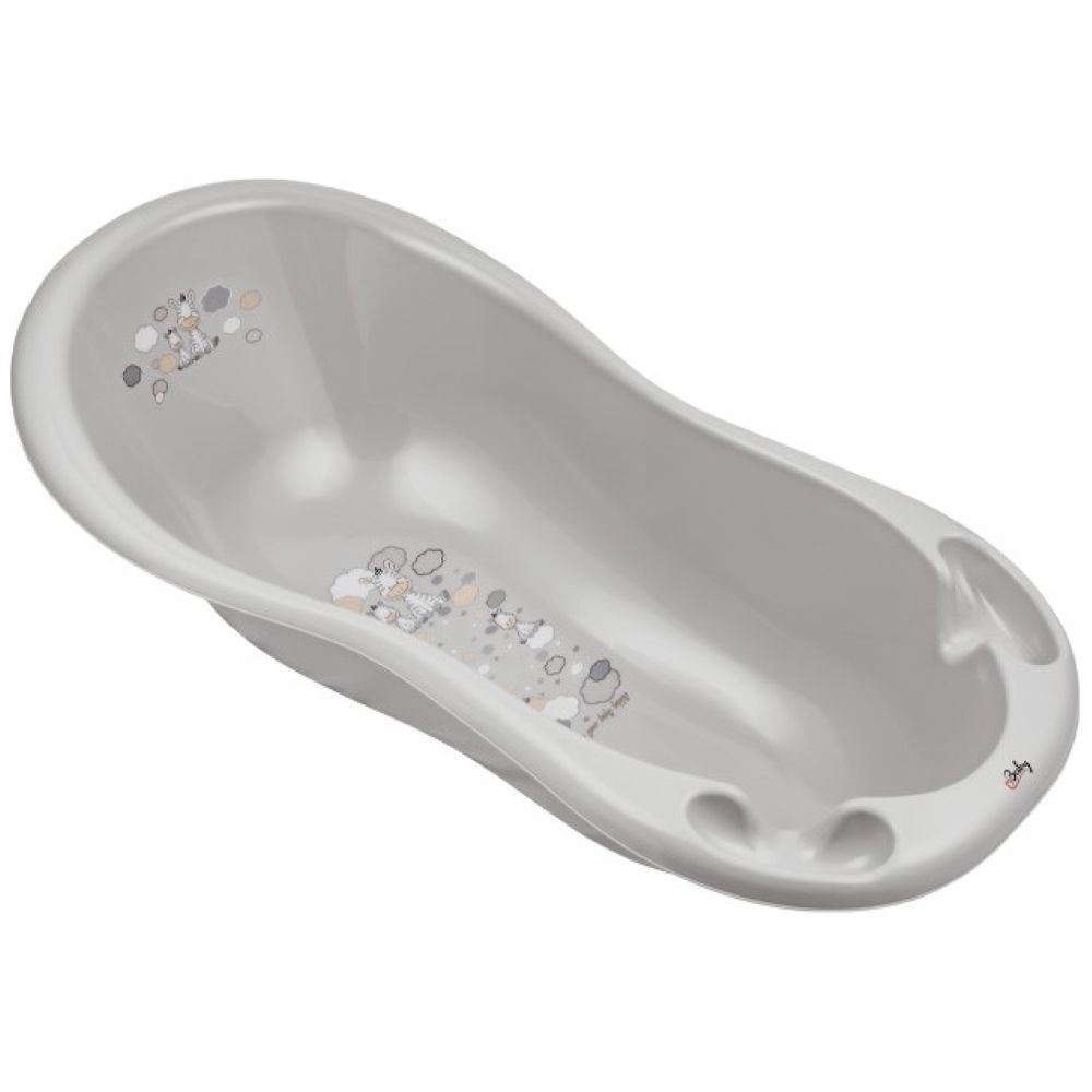 Maltex Dětská vanička Zebra, 100 cm - šedá