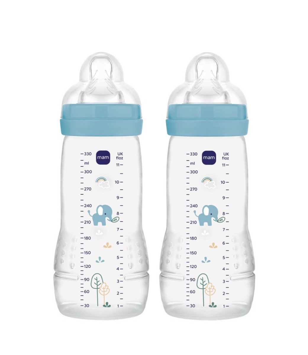 MAM Láhev Baby Bottle 330 ml 2 ks modrá
