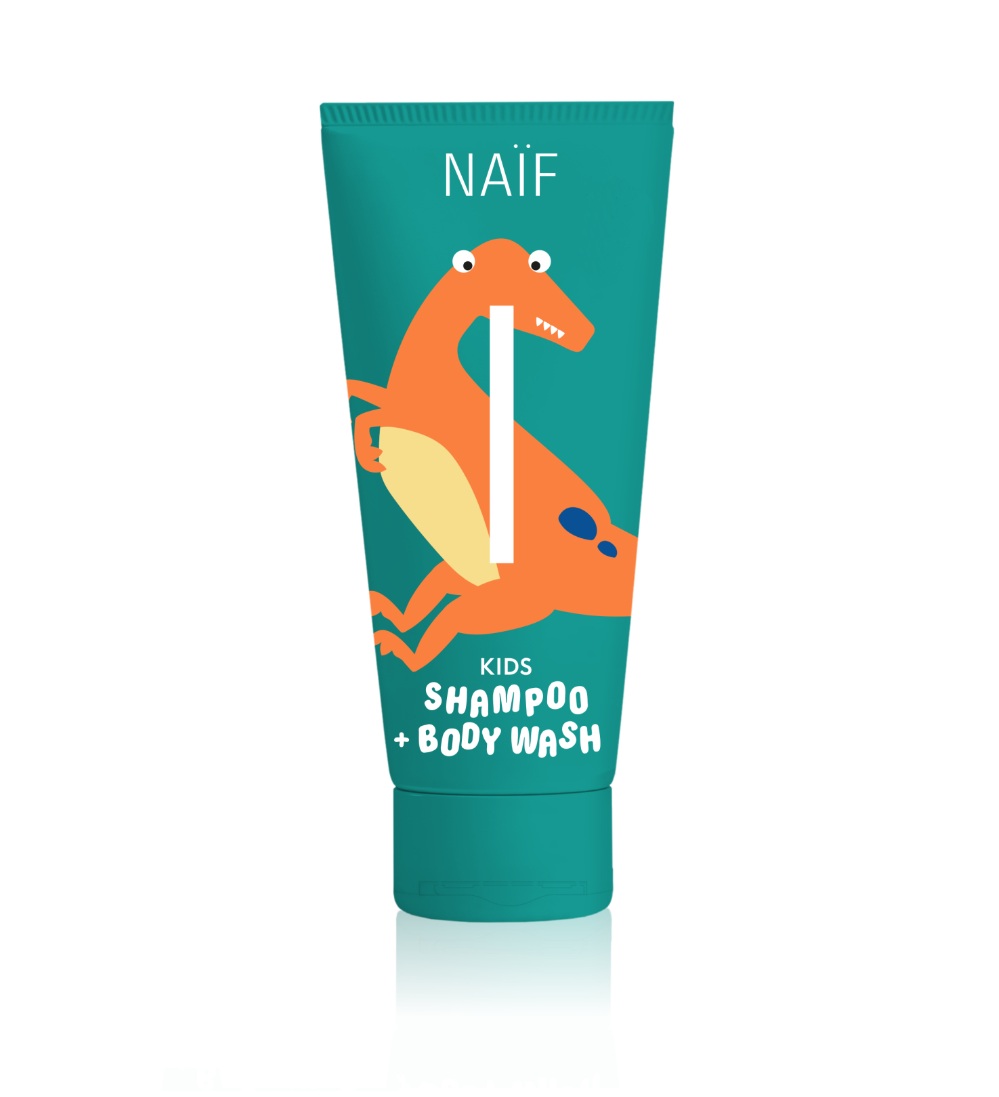 NAIF Dětský mycí gel a šampon 250 ml