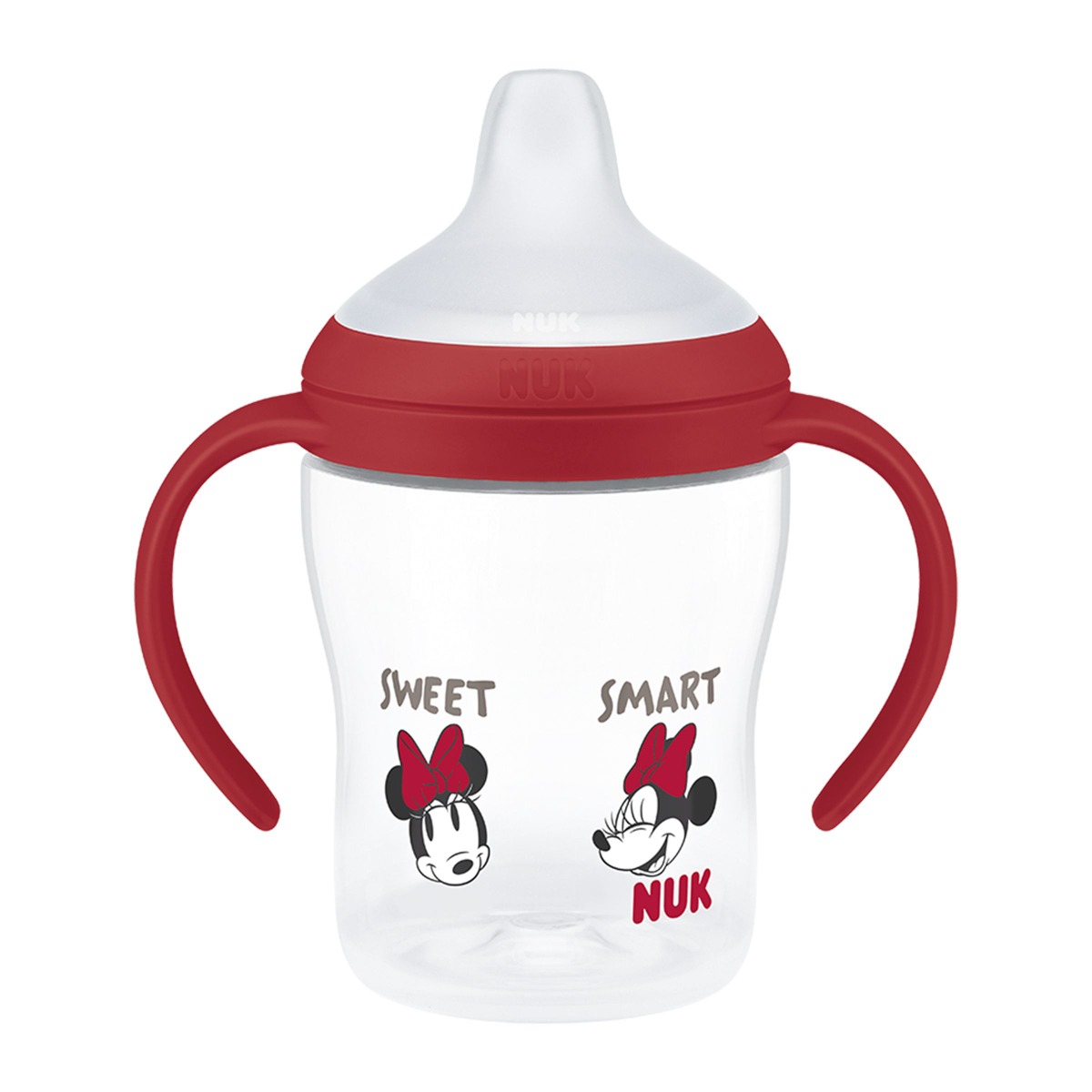 NUK Perfect Match Láhev na učení Disney Minnie 6m+ 150 ml 1 ks red