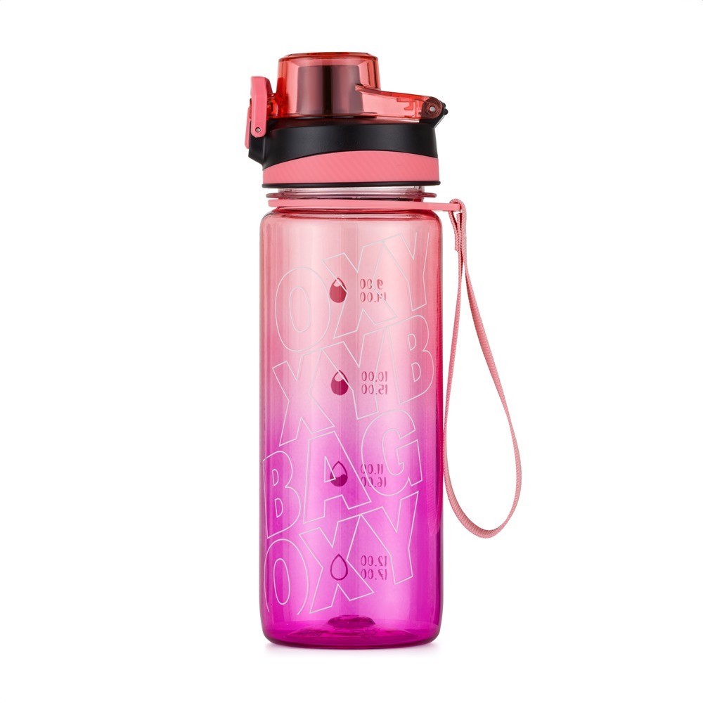 Oxybag OXY LiFE - láhev na pití Ombre Rose, 800 ml