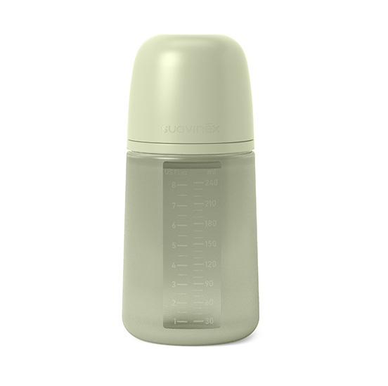 Suavinex Colour Essence Láhev 3m+ 240 ml 1 ks zelená