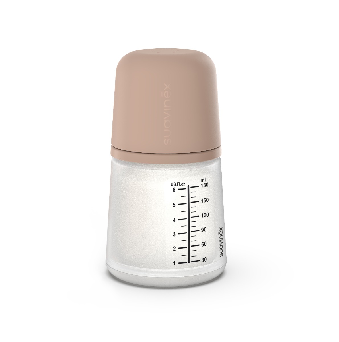 Suavinex Zero Zero Antikoliková láhev Medium průtok S 0m+ 180 ml 1 ks