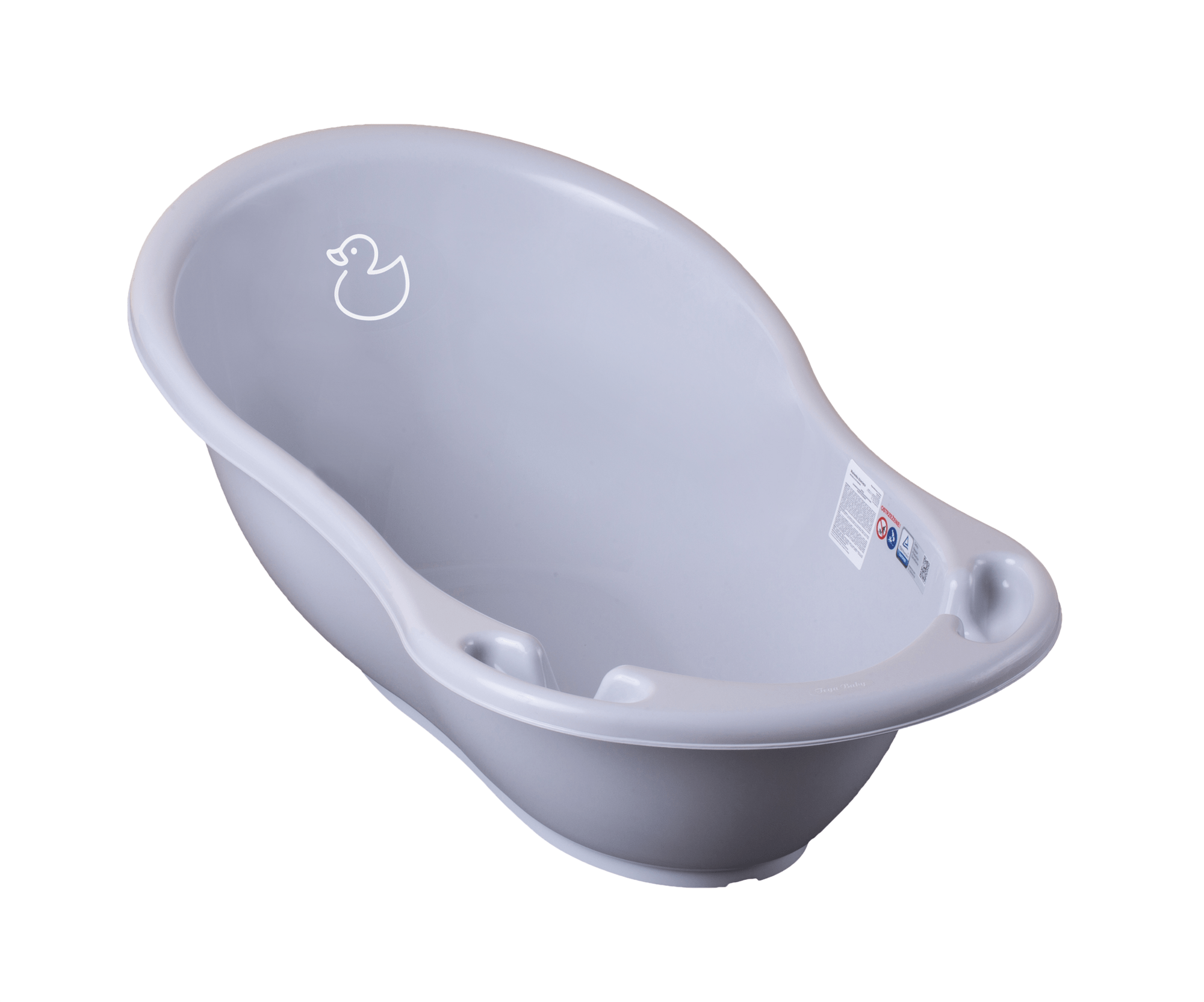 Tega Baby Dětská vanička anatomická 86 cm Kačenka - šedá