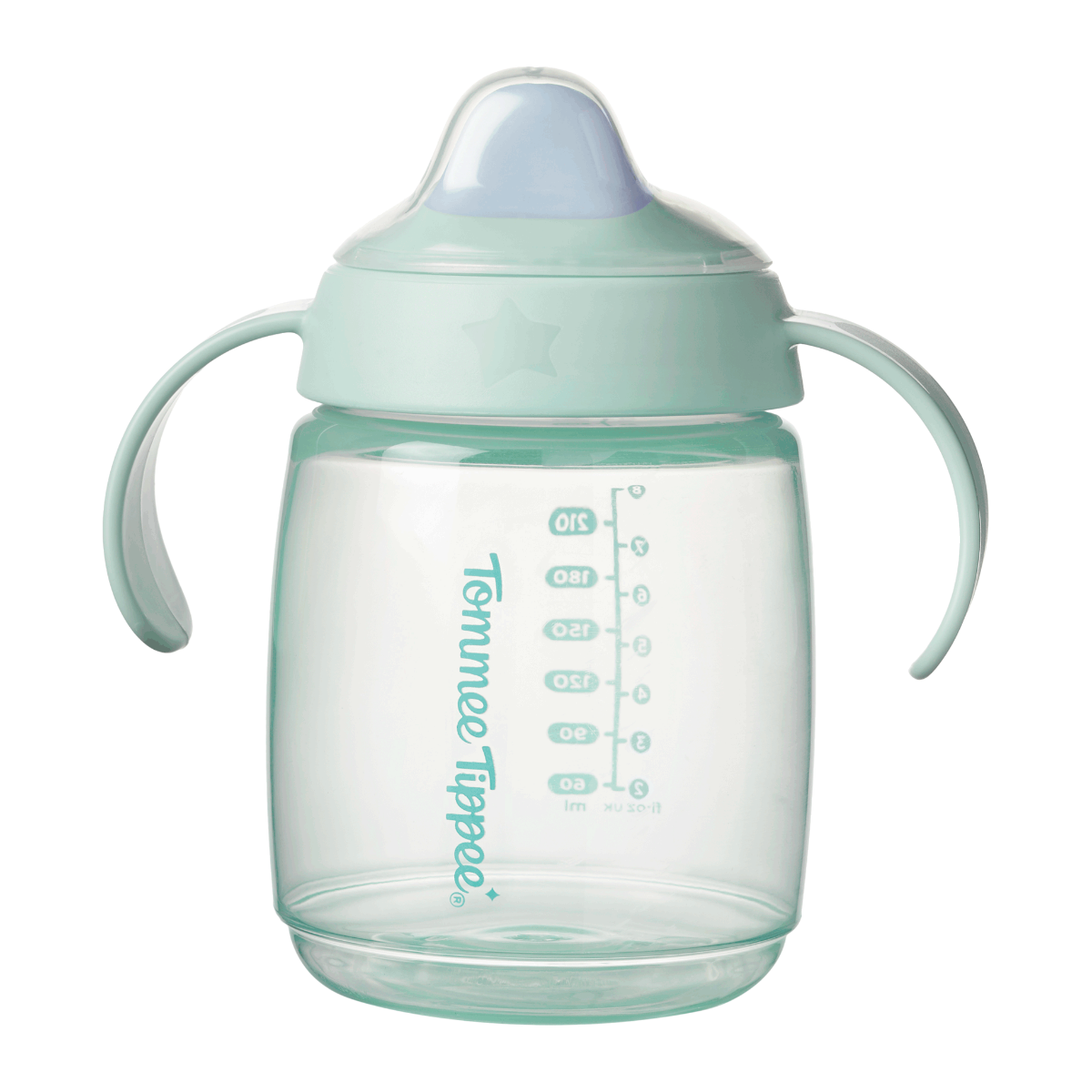 Tommee Tippee Tréninkový hrneček se savičkou 6m+ 240 ml zelený