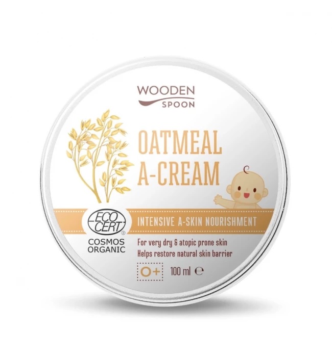 WoodenSpoon Zklidňující krém z ovesných vloček 100 ml