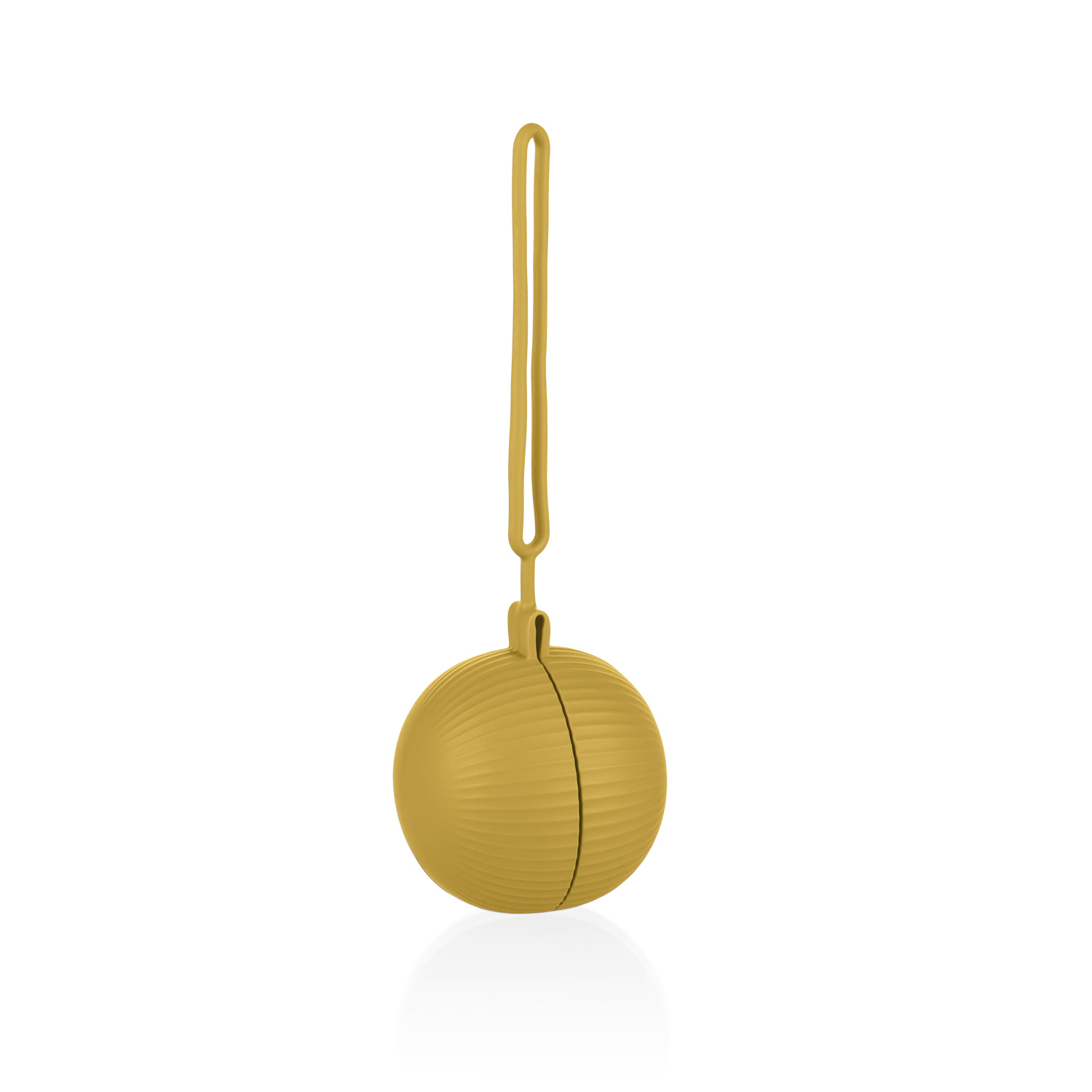 Zopa Silikonové pouzdro na dudlík uzavíratelné, Mustard Yellow 1