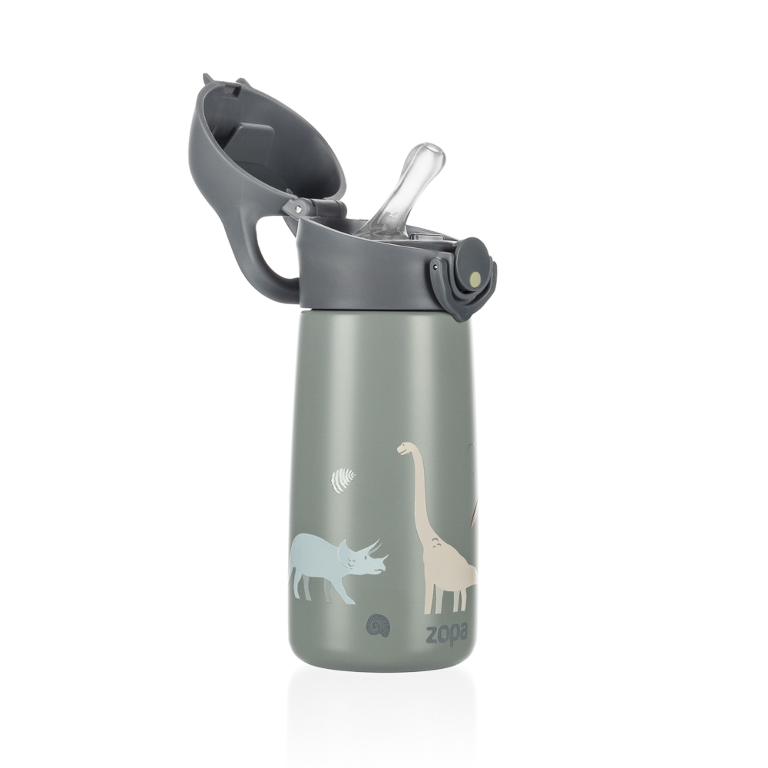 Zopa Termoska na pití s pítkem 400 ml, Dino 2