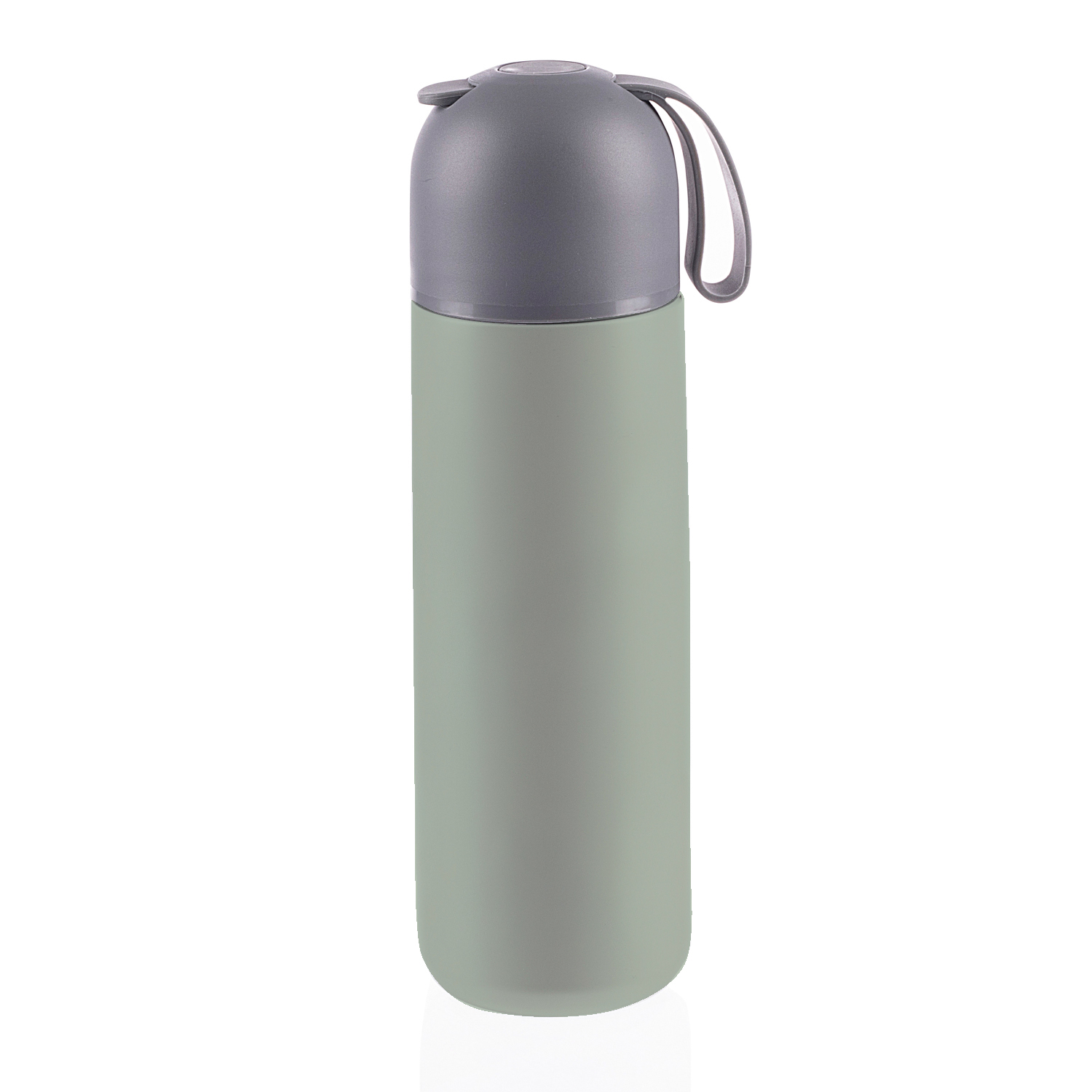 Zopa Termoska na tekutiny se silikonovým držákem 400 ml, Pistacio green 7