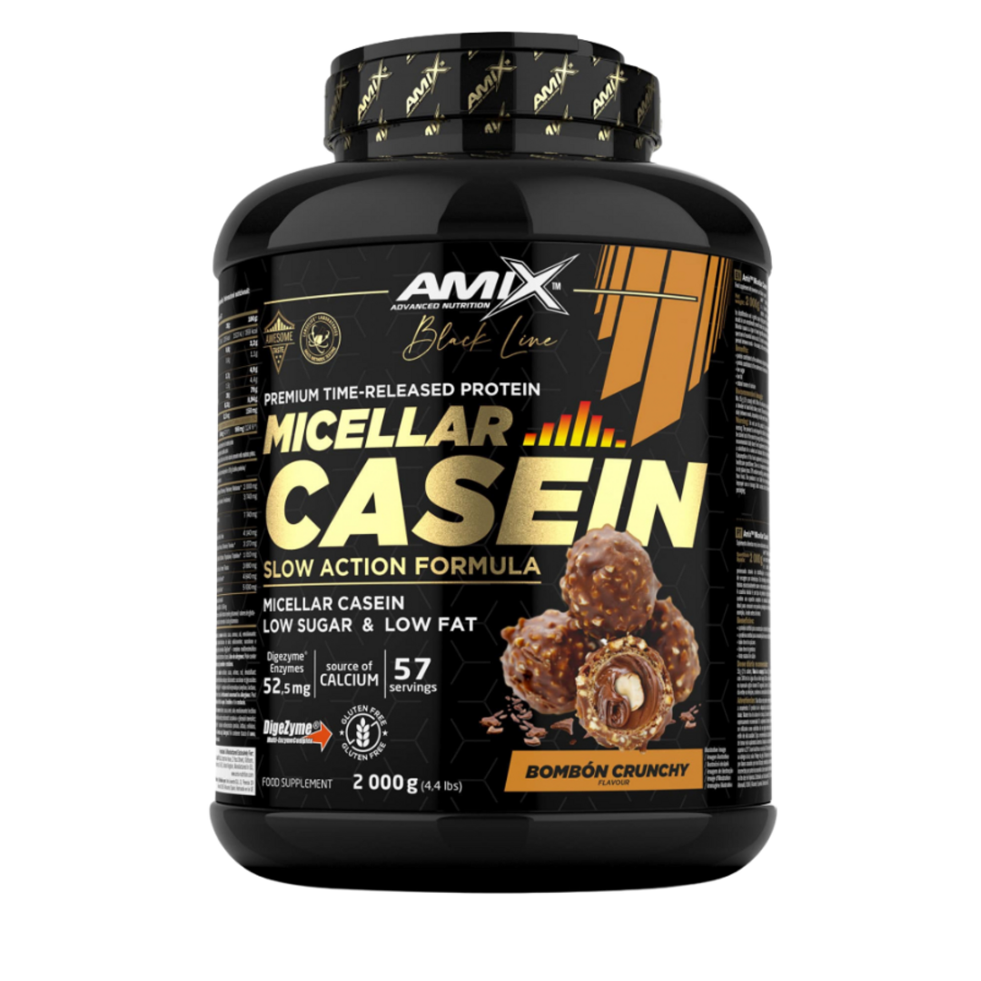 Amix Nutrition Black Line Micellar Casein 1000g - milky white chocolate