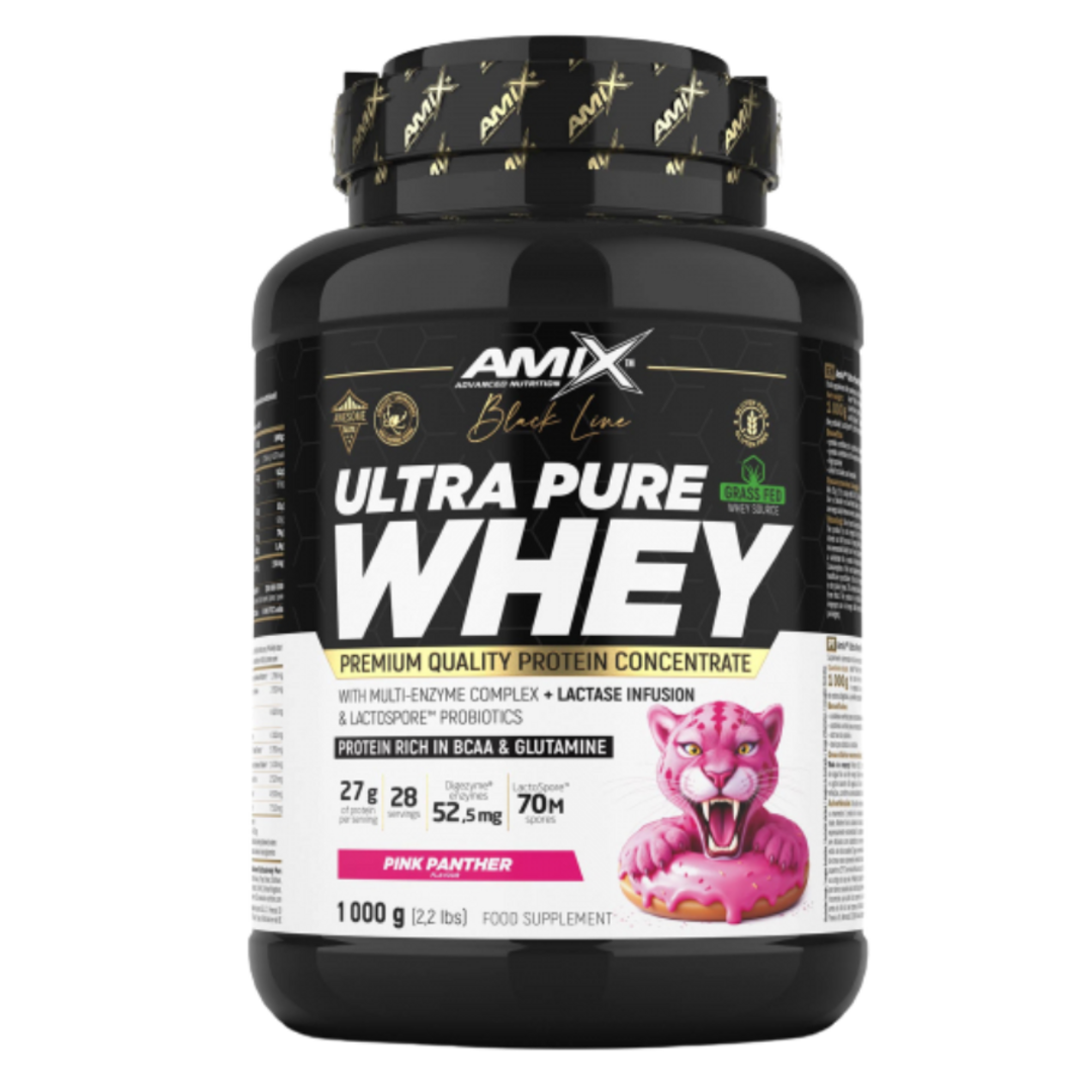 Amix Nutrition Black Line Ultra Pure Whey Protein 1000g - chocolate muffin