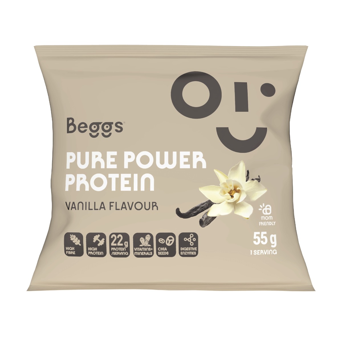 Beggs Pure Power Protein vanilla 55 g