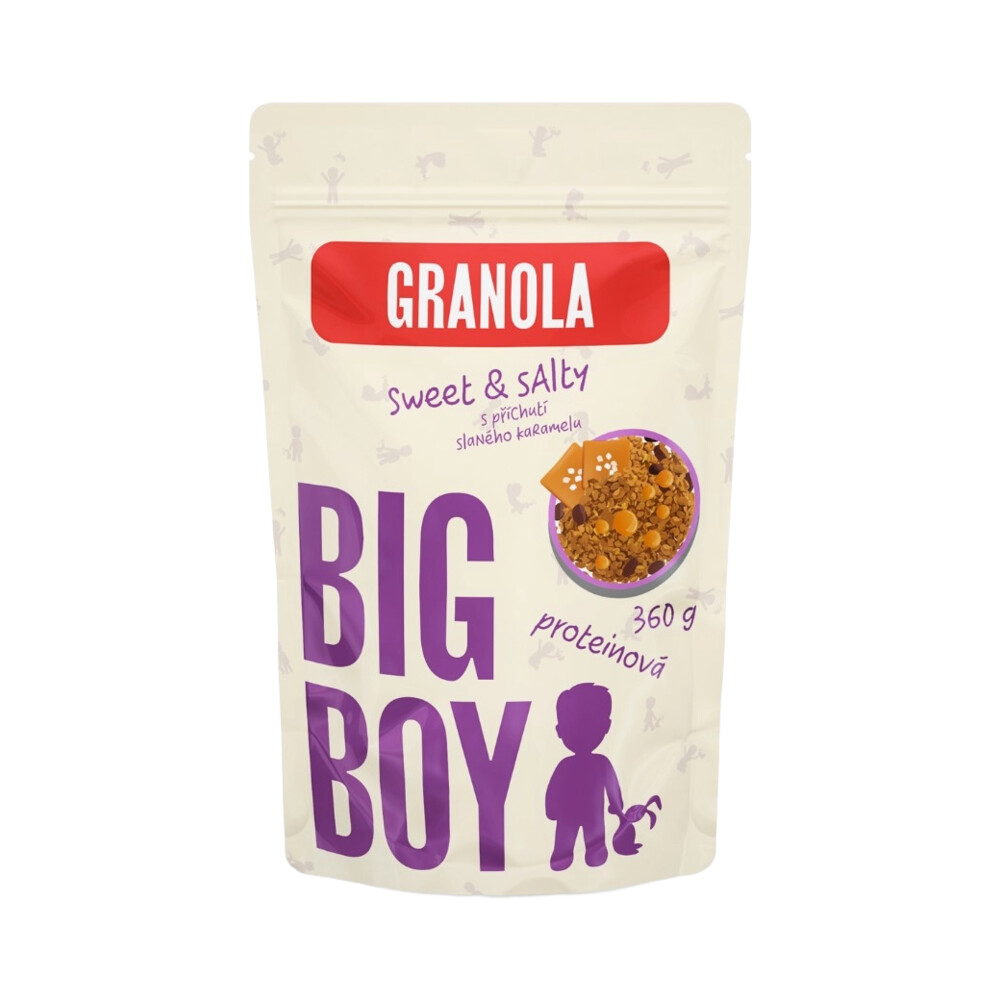 BIG BOY Proteinová granola 360g - sweet and salty