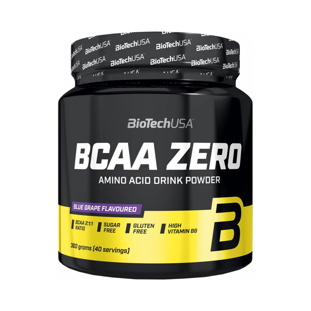 BioTech USA BCAA Zero 360g - modré hrozny