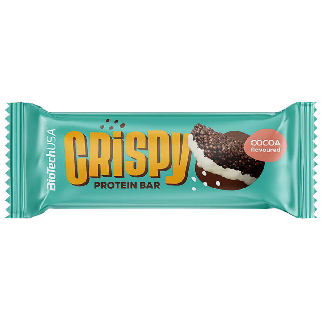BioTech USA Crispy protein bar 40g - kakao
