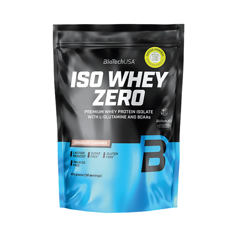 BioTech USA Iso Whey Zero 454g - lískový oříšek