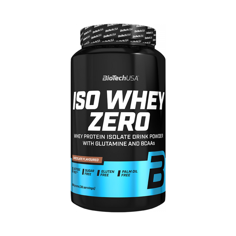 BioTech USA Iso Whey Zero 908g - lískový oříšek