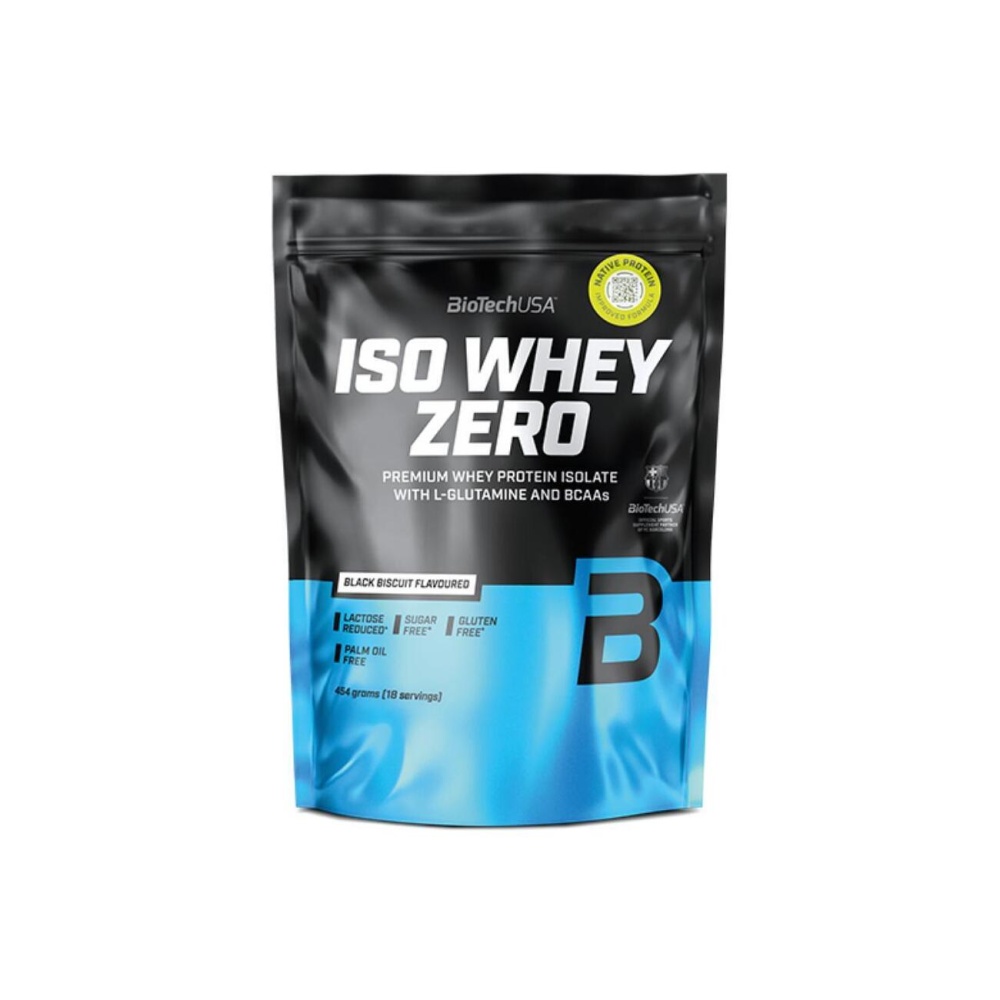 BioTech USA Iso Whey Zero black biscuit 454 g
