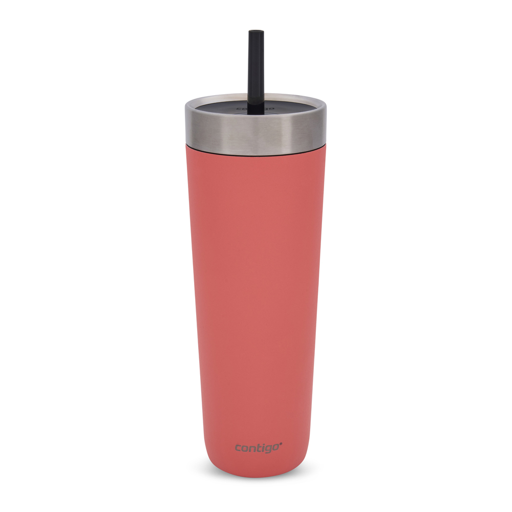 Contigo Láhev na pití Luxe Spillproof Tumb 720 ml korálová