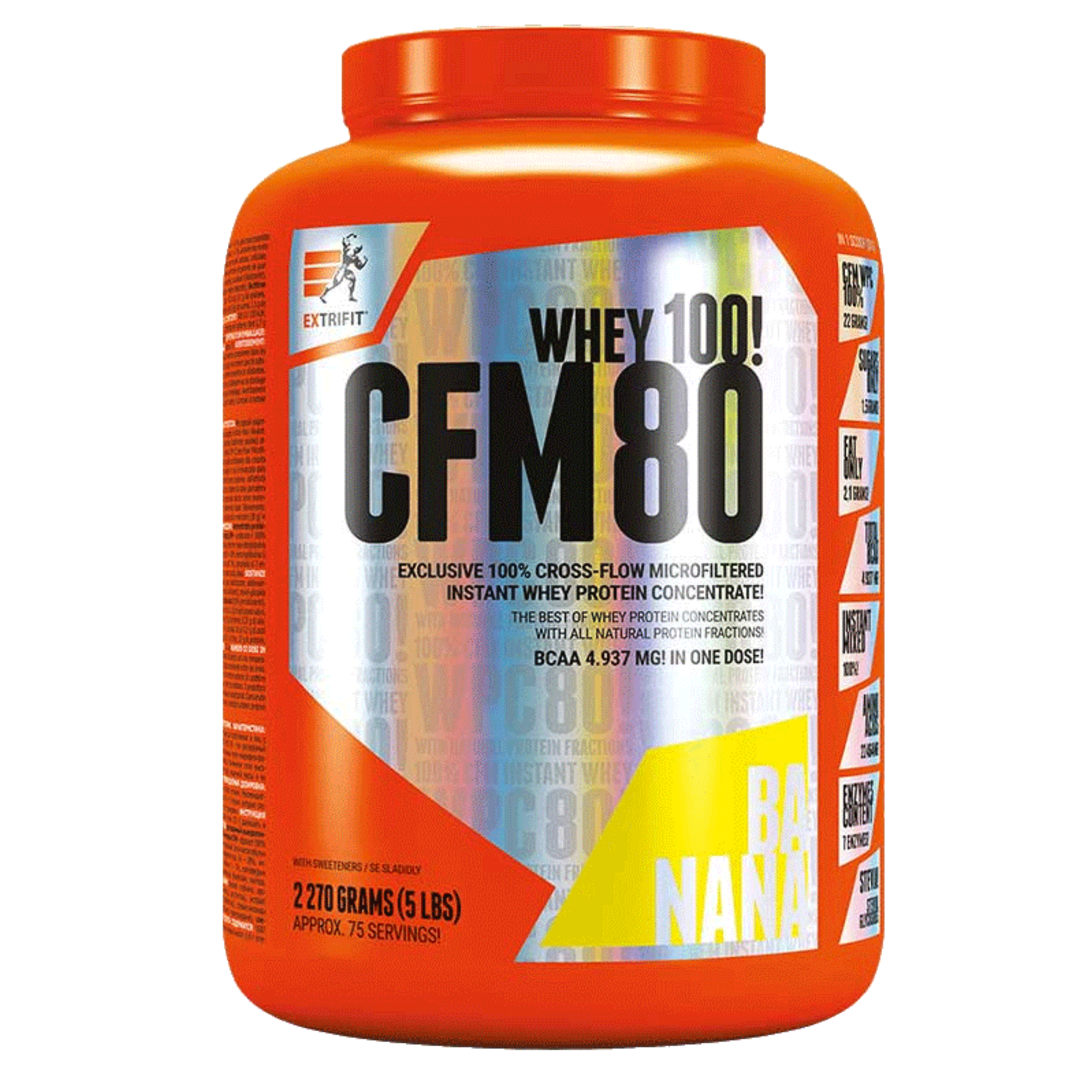 Extrifit CFM Instant Whey 80 2,27kg - banán