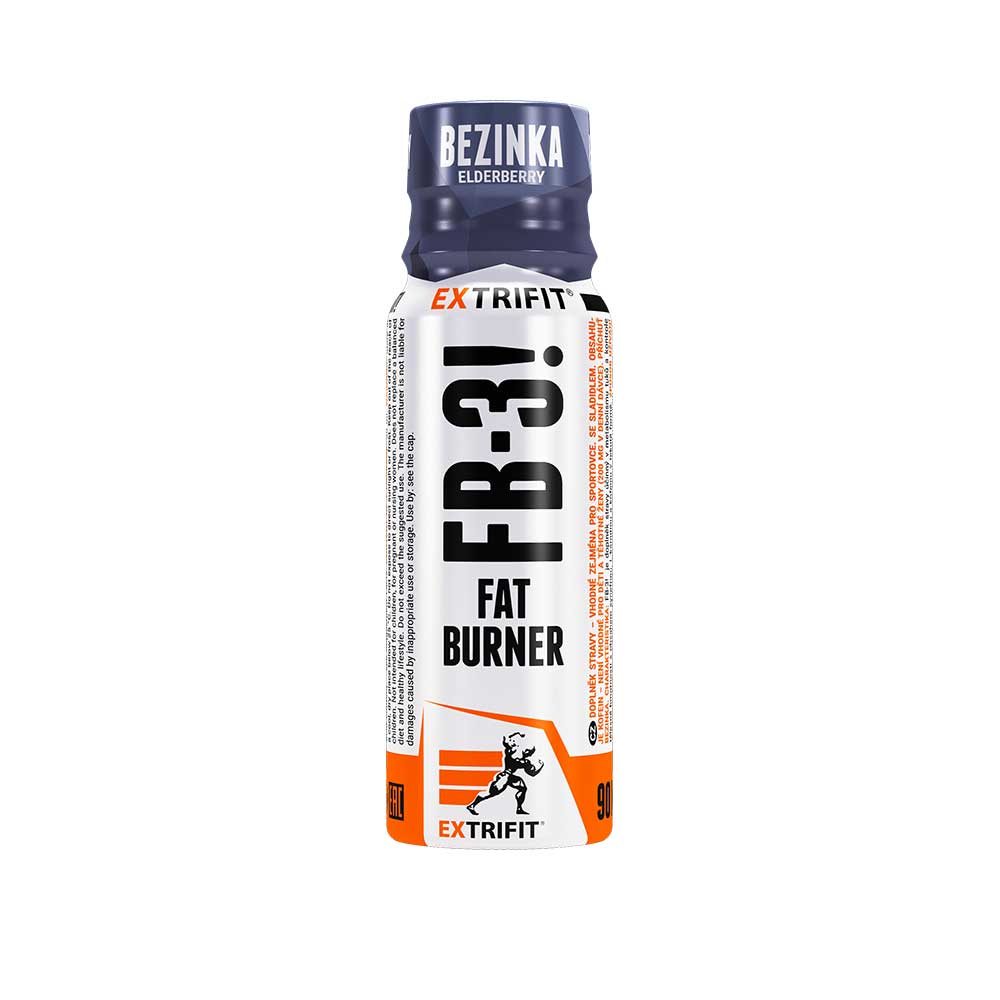 Extrifit FB-3! Fat Burner Shot 90 ml bezinka