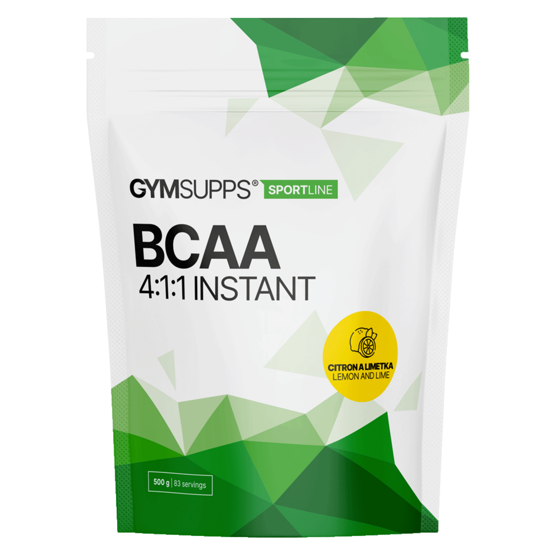 Gymsupps BCAA 4:1:1 Instant 500g - citron, limetka