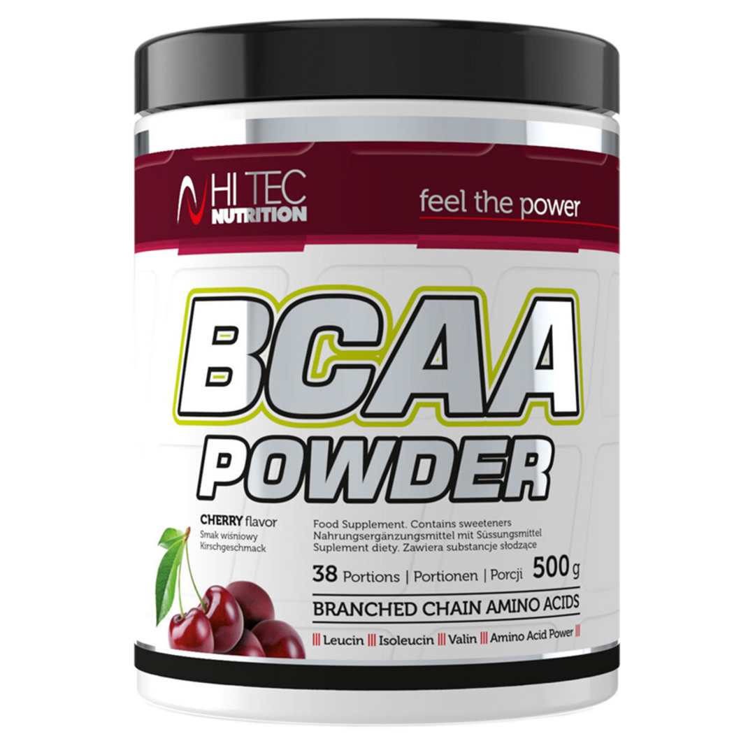 HiTec Nutrition BCAA Powder 500g - mango, meloun
