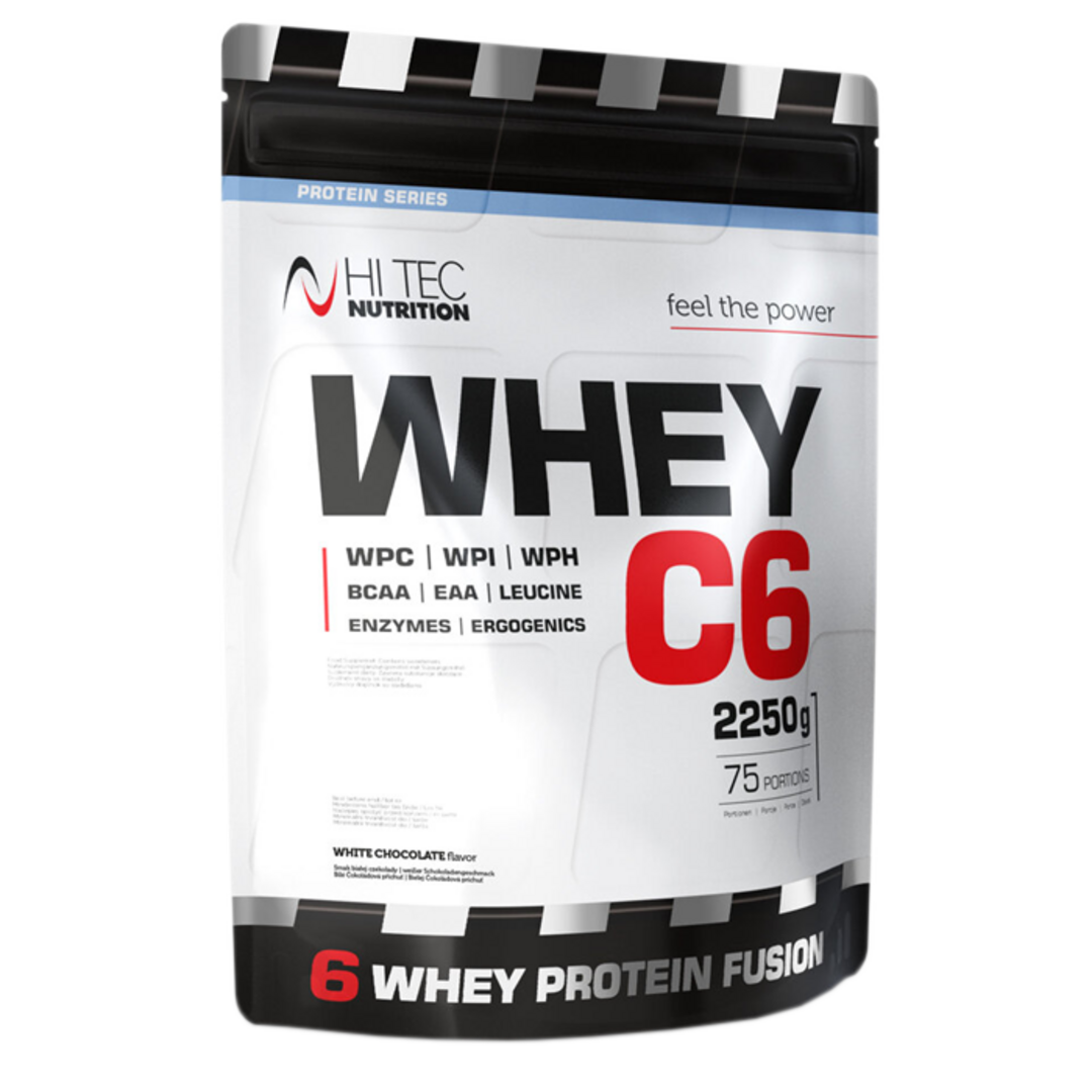 HiTec Nutrition Whey C-6 1kg - jahoda