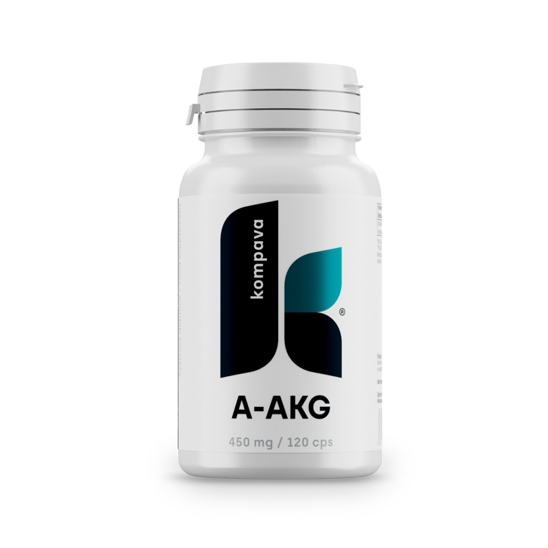 KOMPAVA A-AKG arginin 450 mg / 120 kapslí