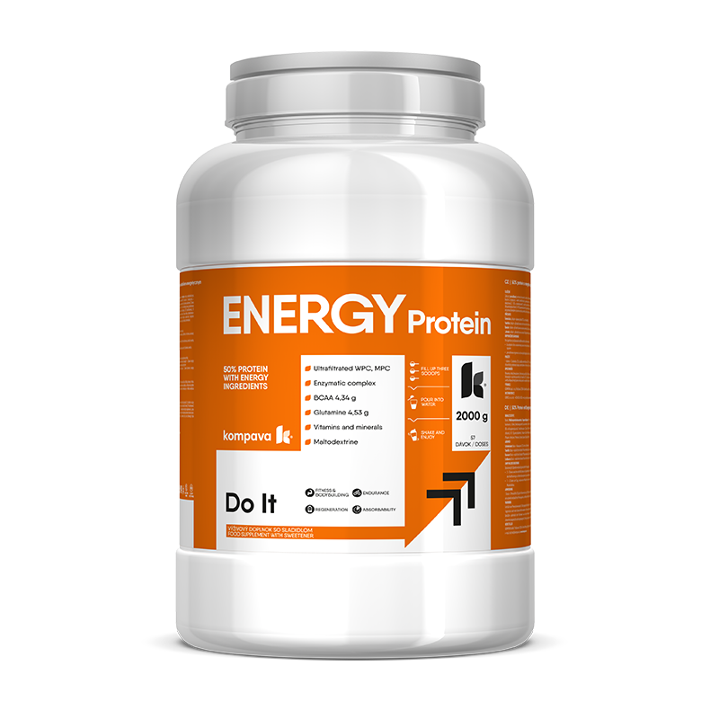 KOMPAVA ENERGY Protein 2000g ananas-kokos
