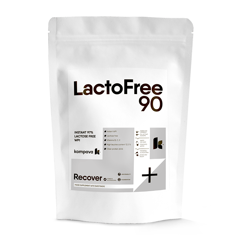 KOMPAVA LactoFree 90 čokoláda-banán 1000g