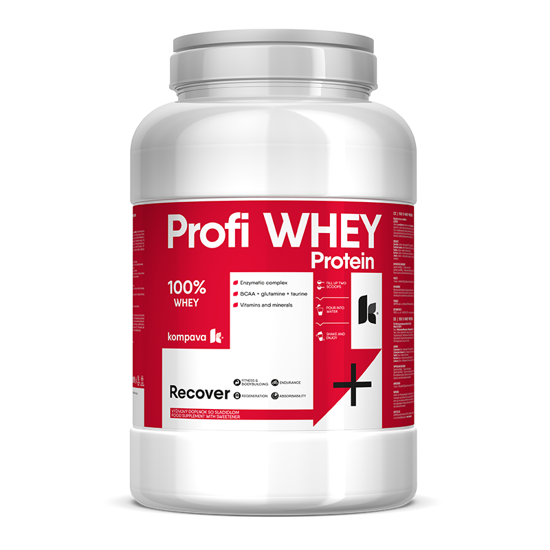 KOMPAVA Protein Profi WHEY čokoláda-banan 2000g