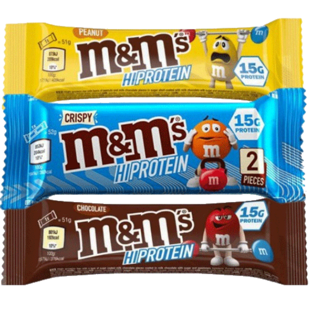 Mars M&M's HiProtein Bar 51g - čokoláda