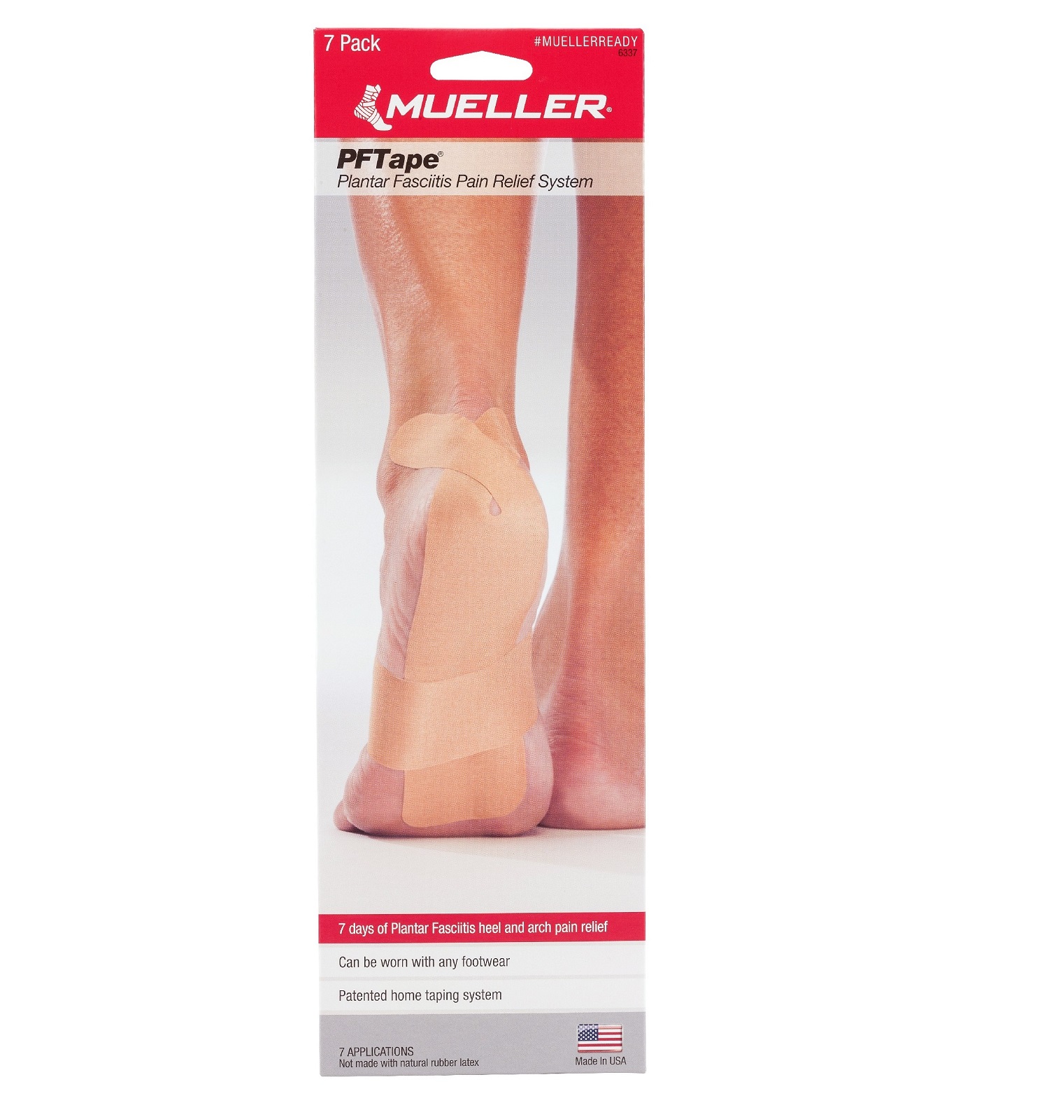 Mueller PFTape® Plantar Fasciitis Pain Relief System, tejp na podporu klenby