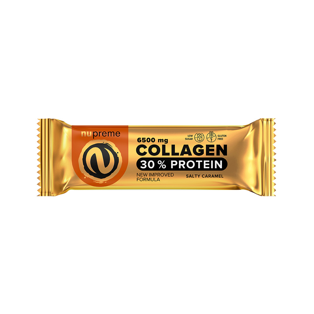 Nupreme Protein & Collagen slaný karamel tyčinka 50 g