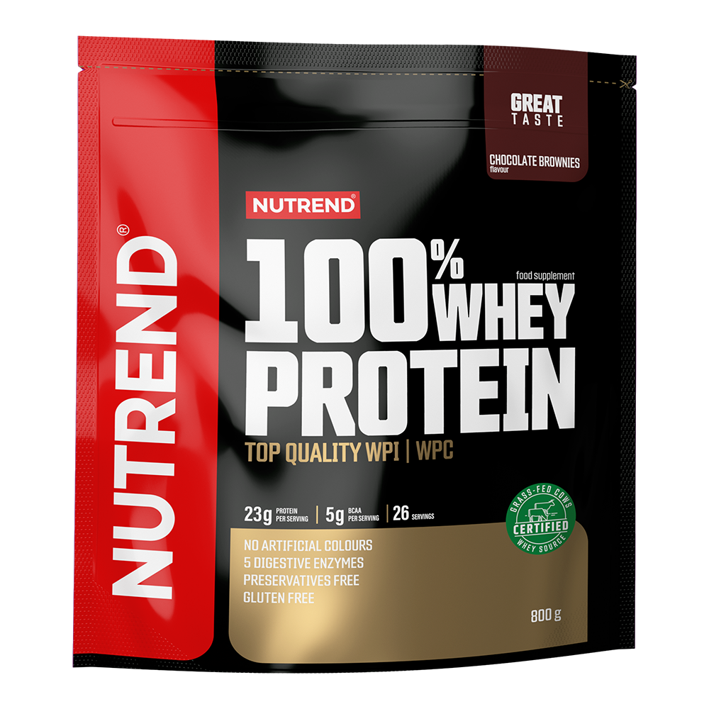 Nutrend 100% Whey Protein choco brownies 800 g