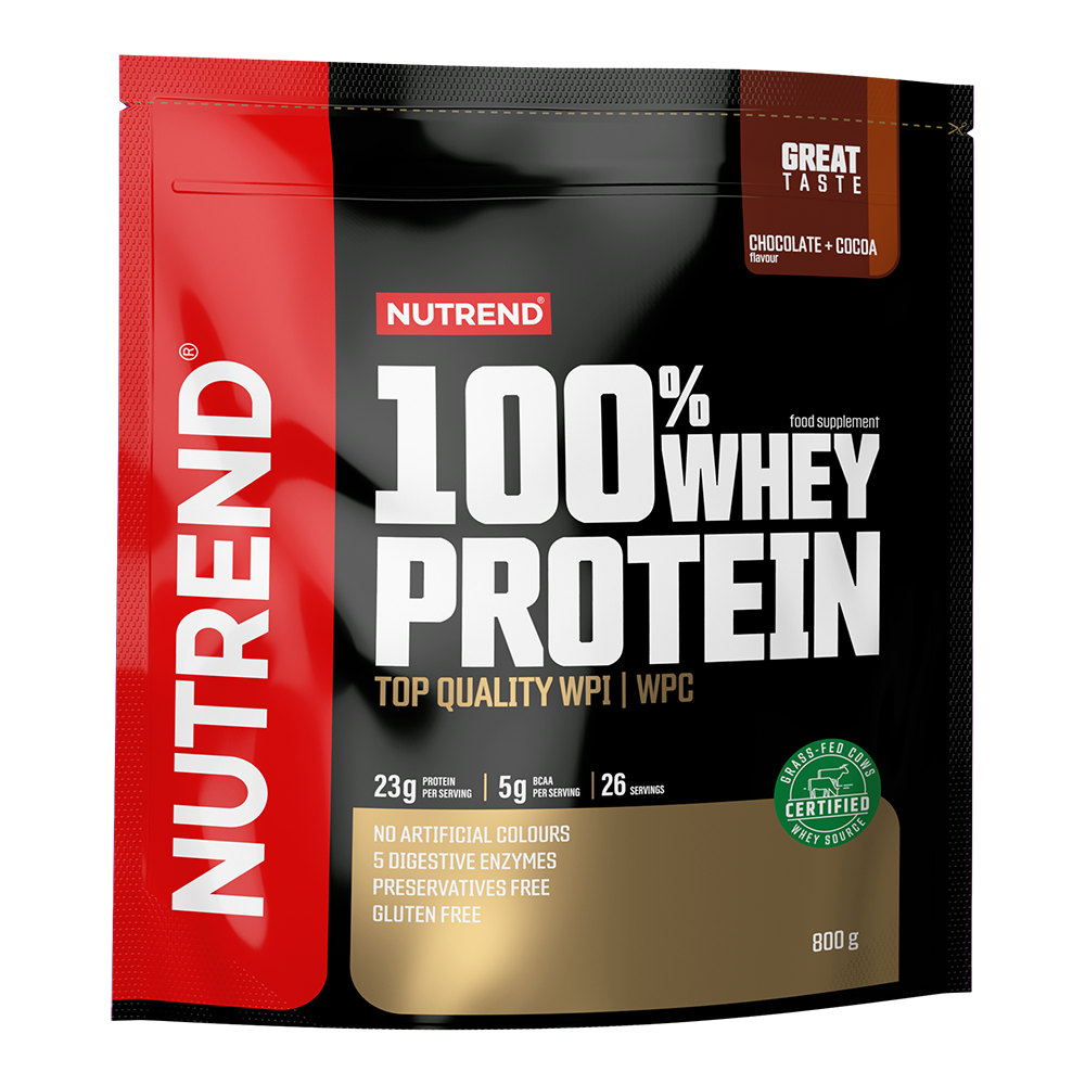 Nutrend 100% Whey Protein choco + cocoa 800 g