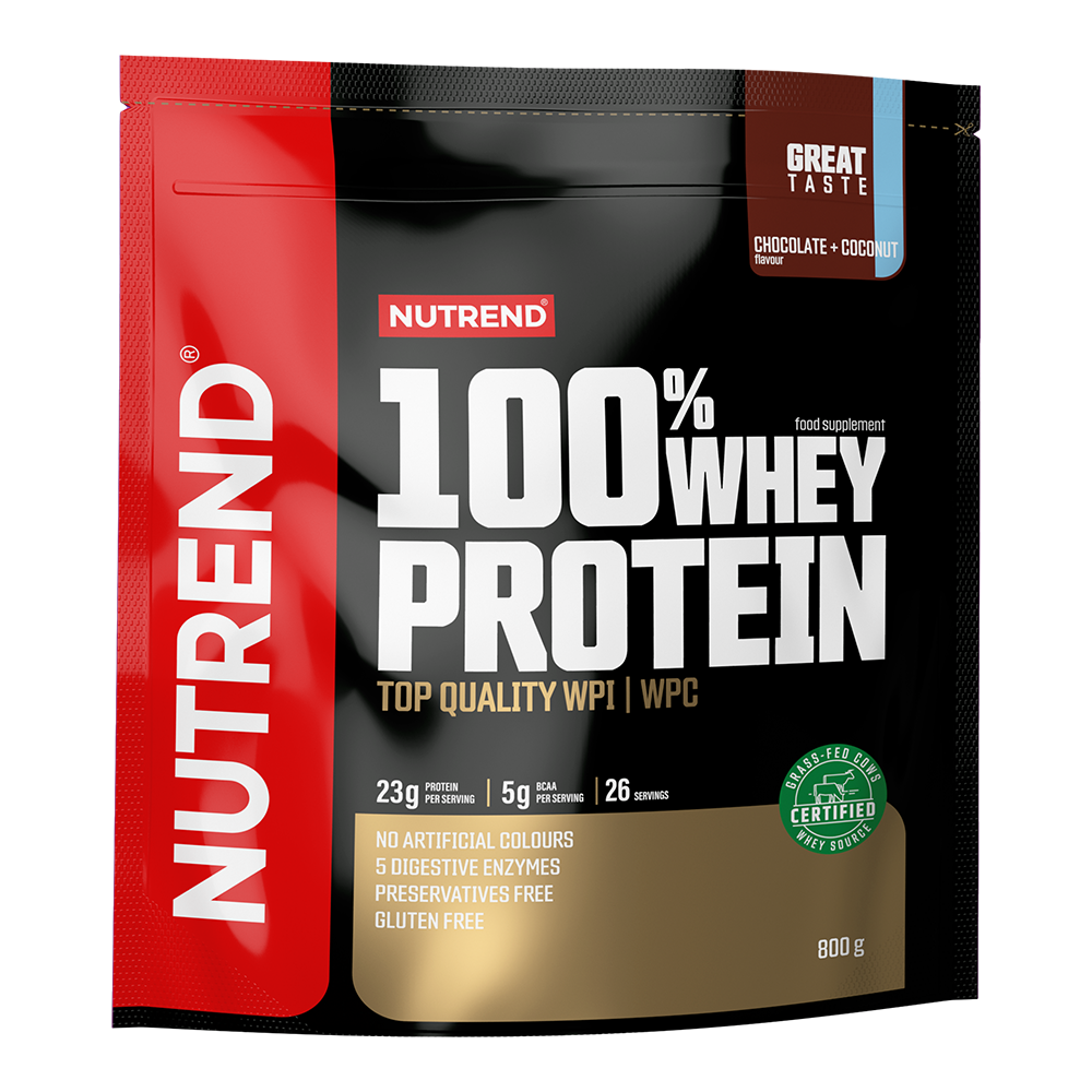 Nutrend 100% Whey Protein choco + coconut 800 g
