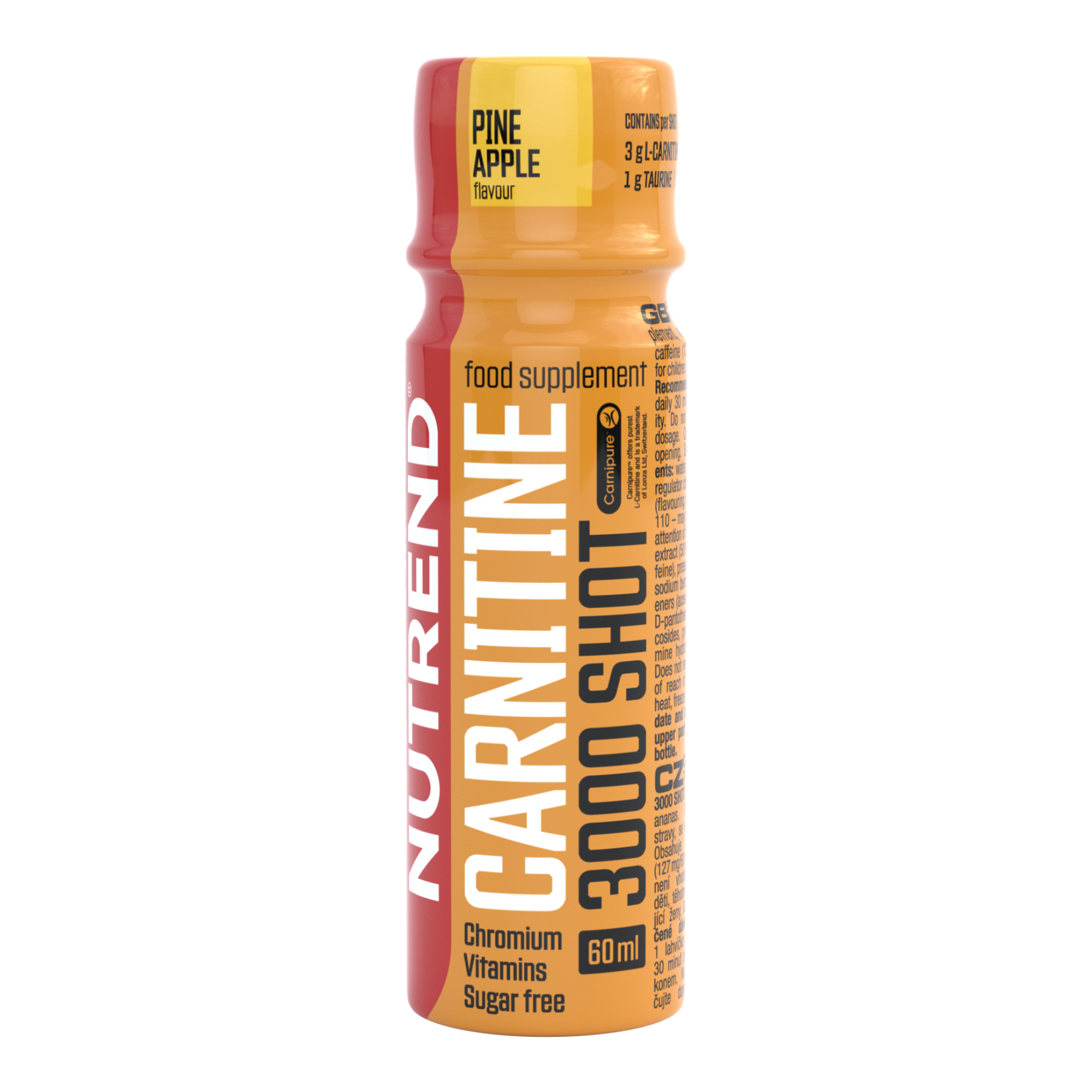 Nutrend Carnitine 3000 Shot 60 ml pineapple