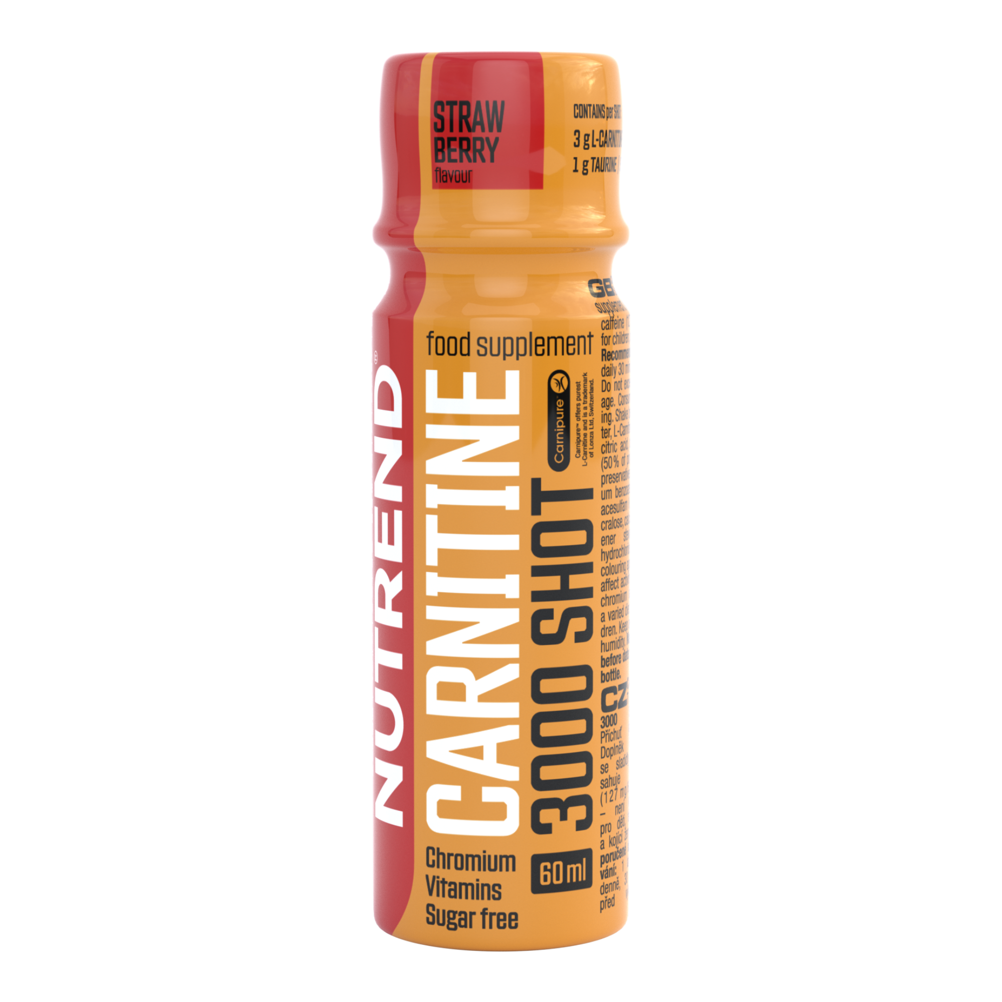 Nutrend Carnitine 3000 Shot 60 ml strawberry